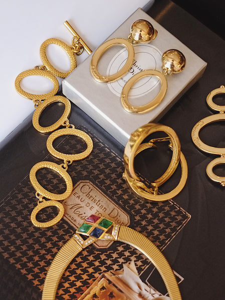 Christian Dior CD choker necklace (Vintage)