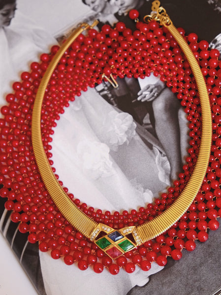 Christian Dior CD choker necklace (Vintage)