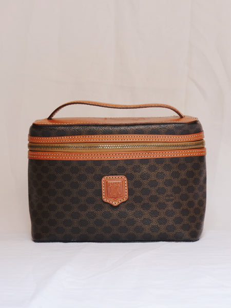 vintage CELINE monogram vanity case bag