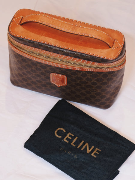 vintage CELINE monogram vanity case bag