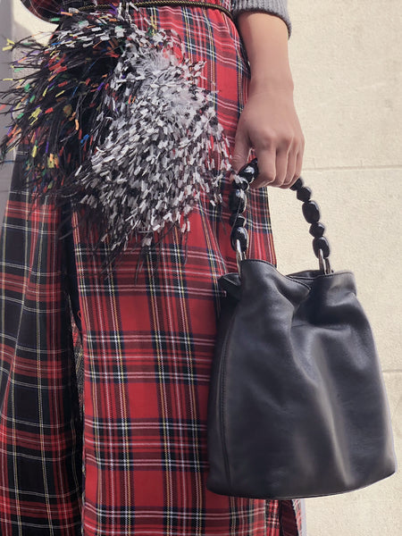 vintage Christian Dior black Malice tote hand bag | ON SLOWNESS