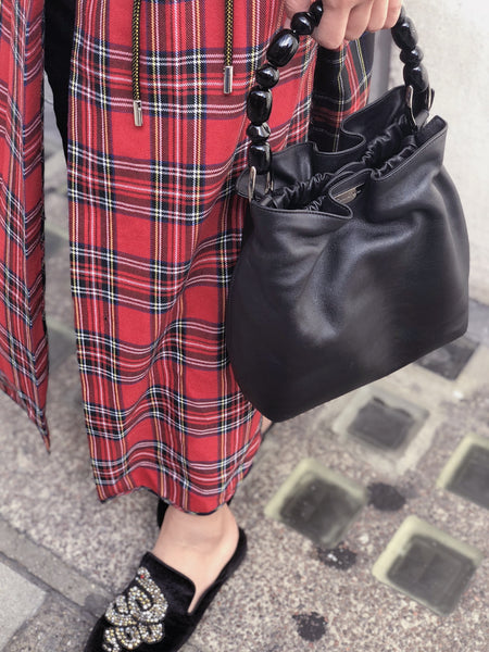 vintage Christian Dior black Malice tote hand bag | ON SLOWNESS