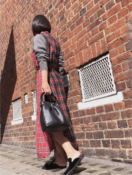 vintage Christian Dior black Malice tote hand bag | ON SLOWNESS