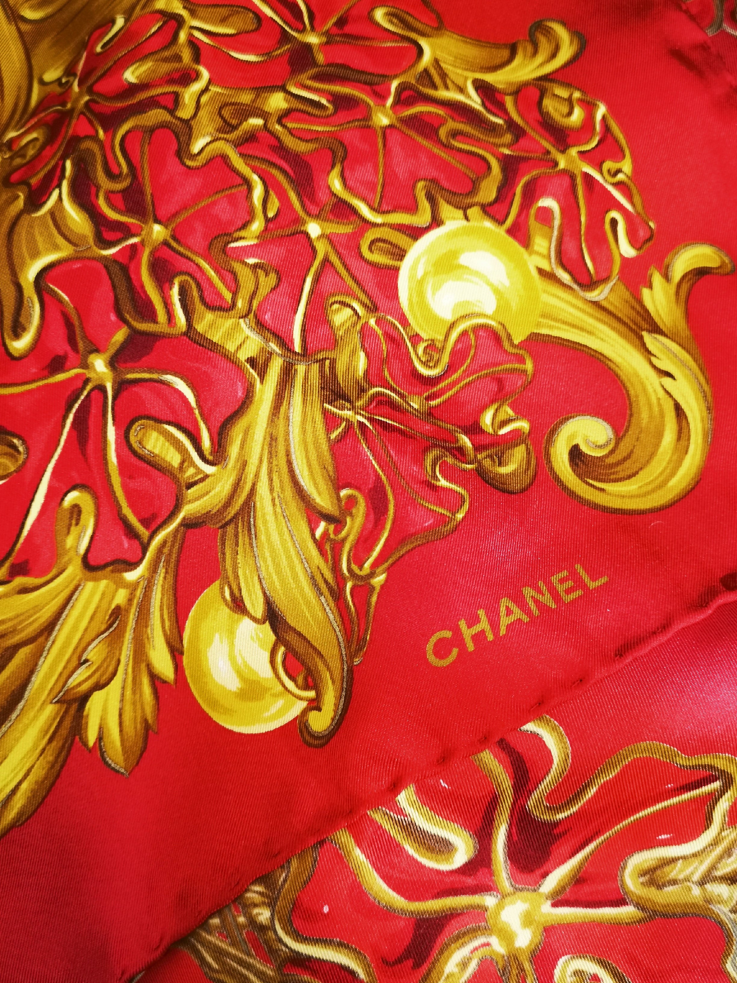 Designer Scarf Collection Part 2- Chanel Scarves 