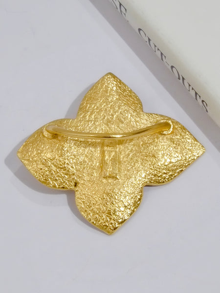 Vintage YSL Yves Saint Laurent scarf ring | on slowness