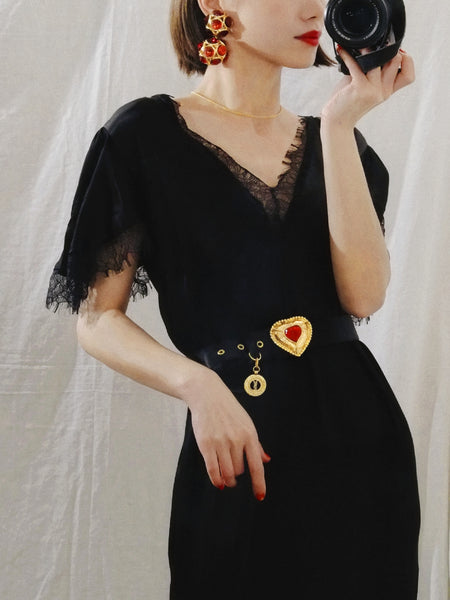 vintage YSL earrings | on slowness