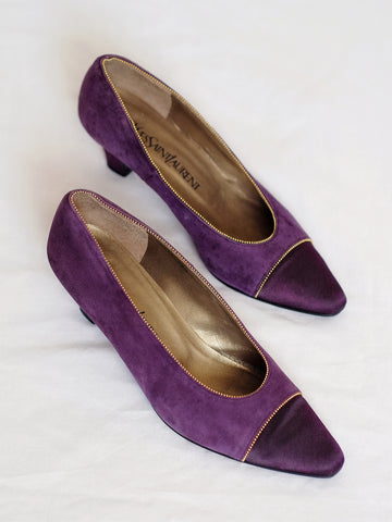 vintage YSL Yves Saint Laurent high heels | on slowness