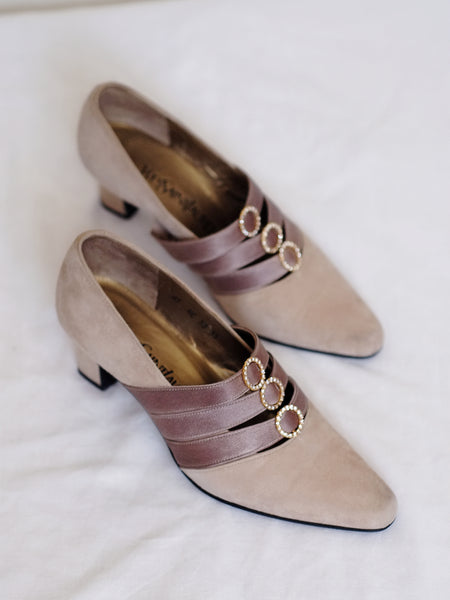 vintage YSL Yves Saint Laurent heels shoes | on slowness