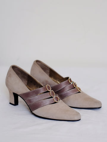 vintage YSL Yves Saint Laurent heels shoes | on slowness