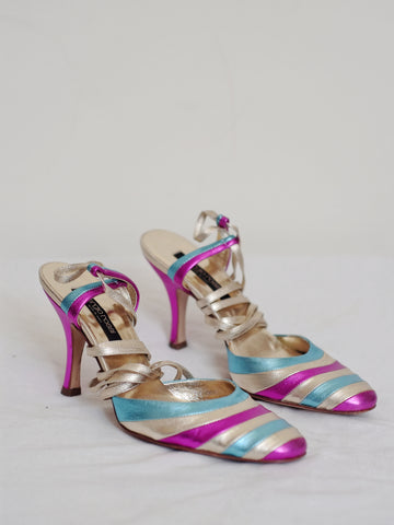 vintage Sergio Rossi sandals | on slowness