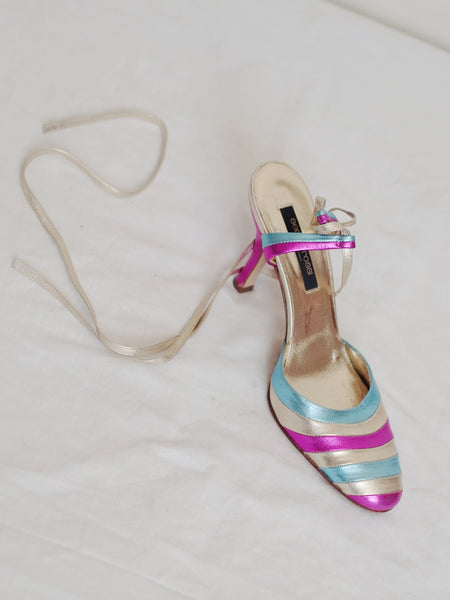 vintage Sergio Rossi sandals | on slowness
