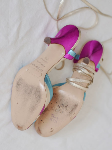 vintage Sergio Rossi sandals | on slowness