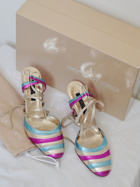 vintage Sergio Rossi sandals | on slowness