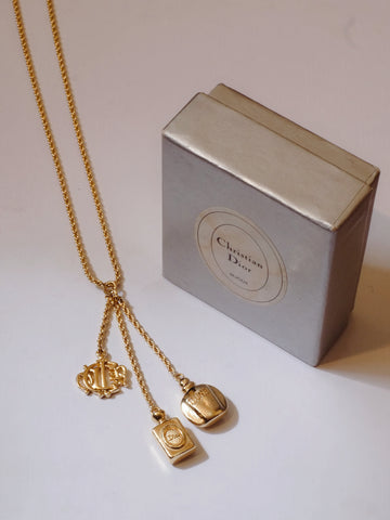 vintage Christian Dior necklace | on slowness