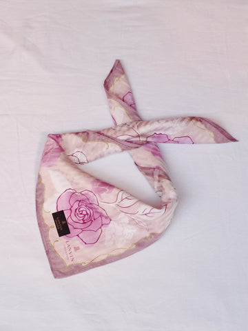 vintage Lanvin handkerchief | on slowness