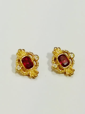 vintage Christian Dior earrings | on slowness