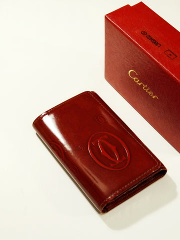 vintage Cartier key wallet | on slowness