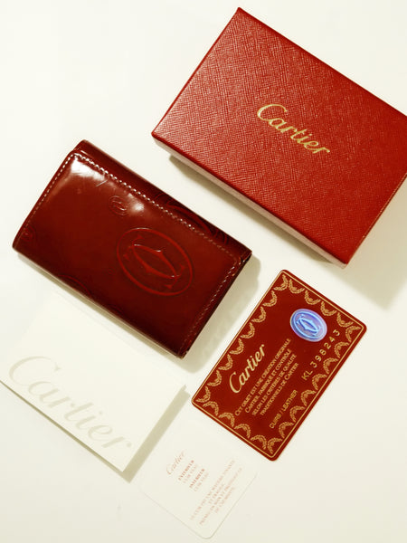 vintage Cartier key wallet | on slowness