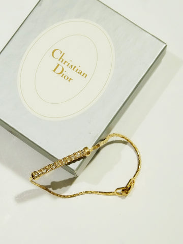 vintage Christian Dior bracelet | ON SLOWNESS