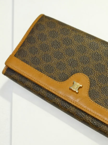 Celine monogram wallet (Vintage)