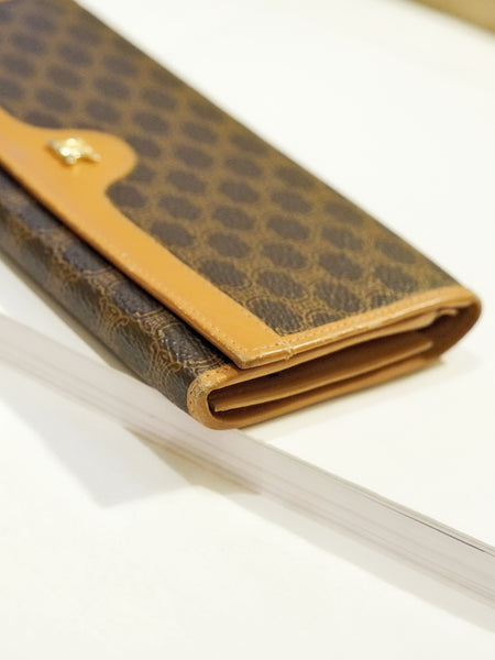 Celine monogram wallet (Vintage)