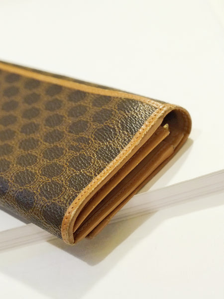 Celine monogram wallet (Vintage)