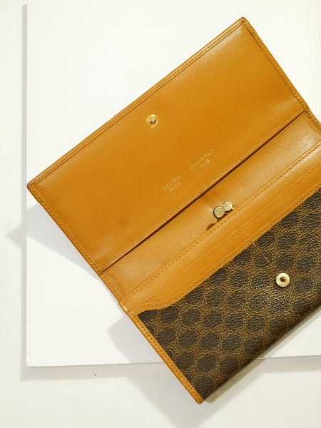 Celine monogram wallet (Vintage)