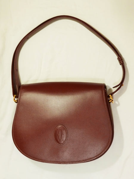 Cartier saddle shoulder bag (Vintage)