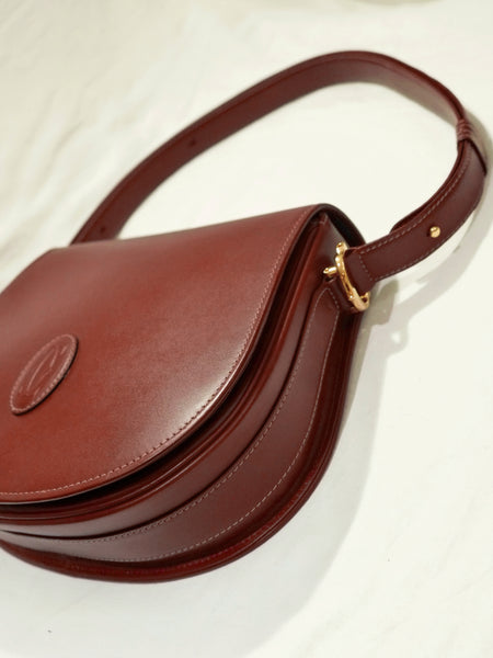 Cartier saddle shoulder bag (Vintage)