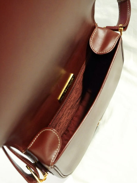 Cartier saddle shoulder bag (Vintage)