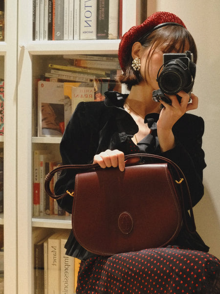 Cartier saddle shoulder bag (Vintage)