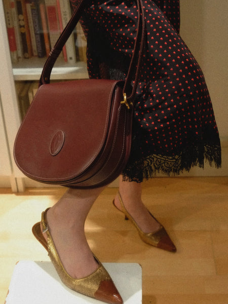 Cartier saddle shoulder bag (Vintage)