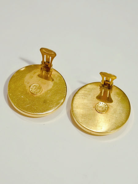 vintage Celine earrings 1988 | on slowness