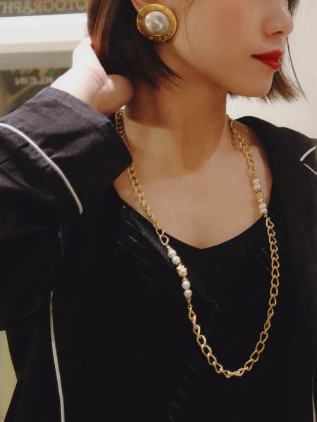 vintage Celine earrings 1988 | on slowness