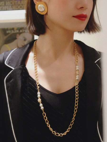 vintage Celine earrings 1988 | on slowness