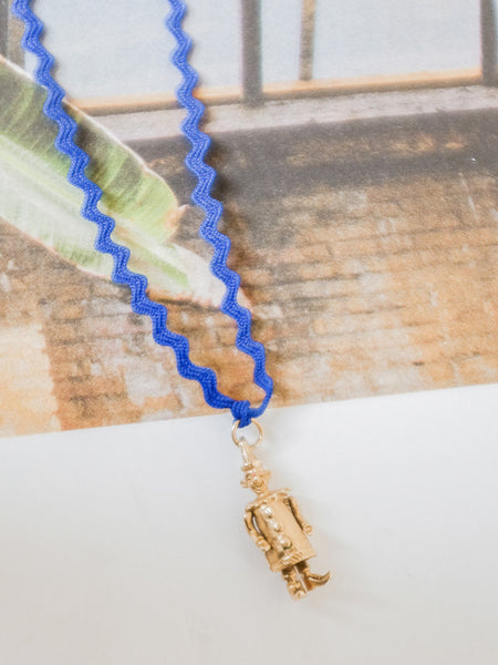 Clown Vintage 9-Karat Gold Charm | Rabbit the Archivist | On Slowness Jewellery