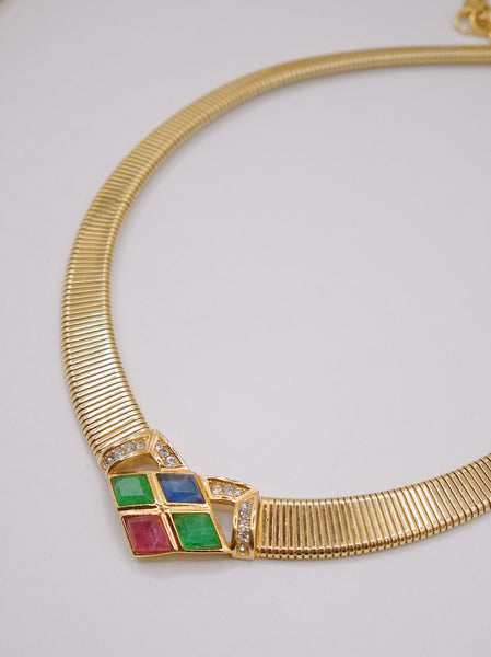 Christian Dior CD choker necklace (Vintage)