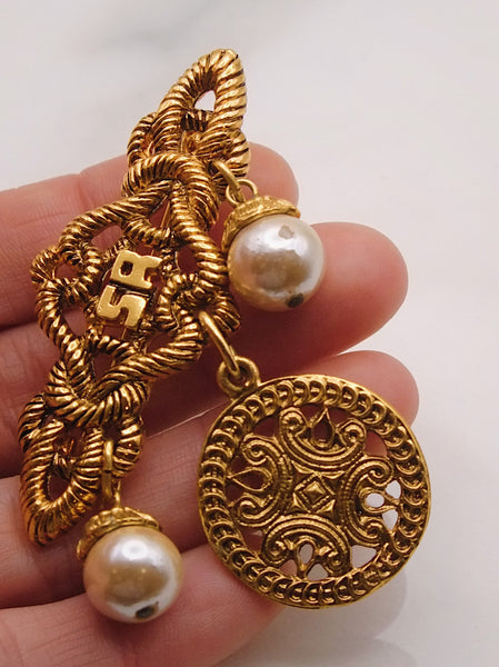 Pre-owned vintage Sonia Rykiel brooch | on slowness