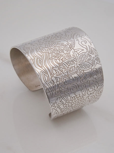 Vintage Kenzo bangle 925 sterling silver | on slowness