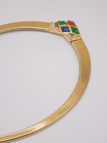 Christian Dior CD choker necklace (Vintage)