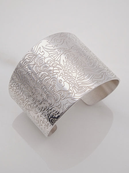 Vintage Kenzo bangle 925 sterling silver | on slowness