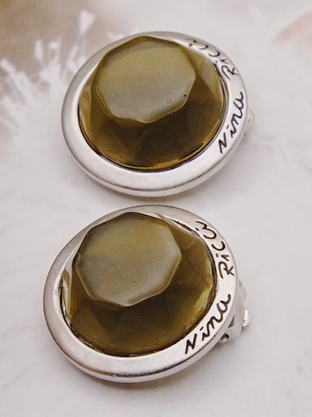 Vintage Nina Ricci earrings | on slowness
