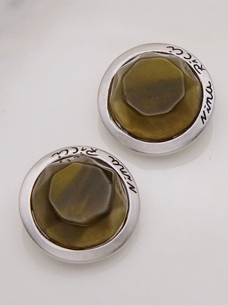 Vintage Nina Ricci earrings | on slowness