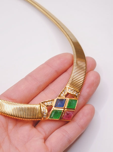 Christian Dior CD choker necklace (Vintage)