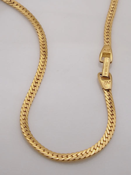 Nina Ricci angel’s wings Swarovski crystals necklace (Vintage)