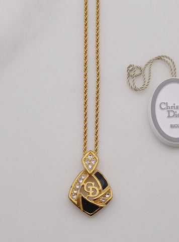 Pre-owned Vintage Christian Dior necklace | on slowness