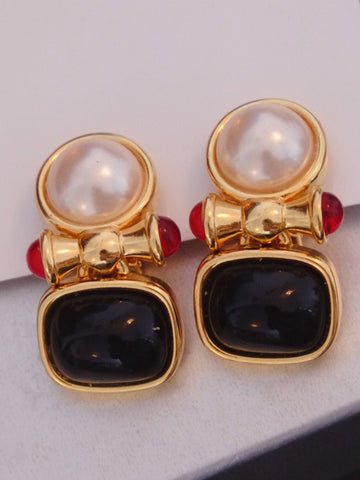 vintage Joan Rivers earrings | on slowness