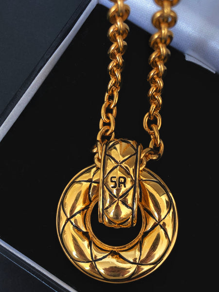 Sonia Rykiel long chain necklace (Vintage)