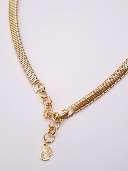 Christian Dior CD choker necklace (Vintage)