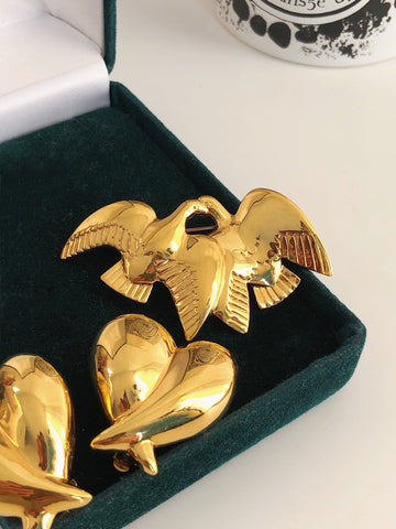 Nina Ricci doves brooch (Vintage)